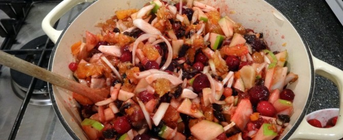 Cranberry, clementine and apple chutney – A puckering sweet treat