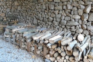 Wood stacking