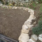 new potager wall detail