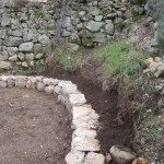 soil added to wall