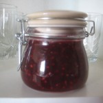 raspberry and white currant