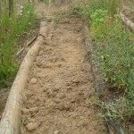 New terrace dug over