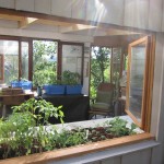 potting shed looking in