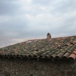 tiles on gite roof