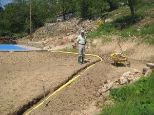 Trench digging 1