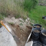 excavating pool