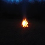 1nighttime bonfire