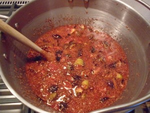 fig jam making