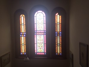 stained glass windows